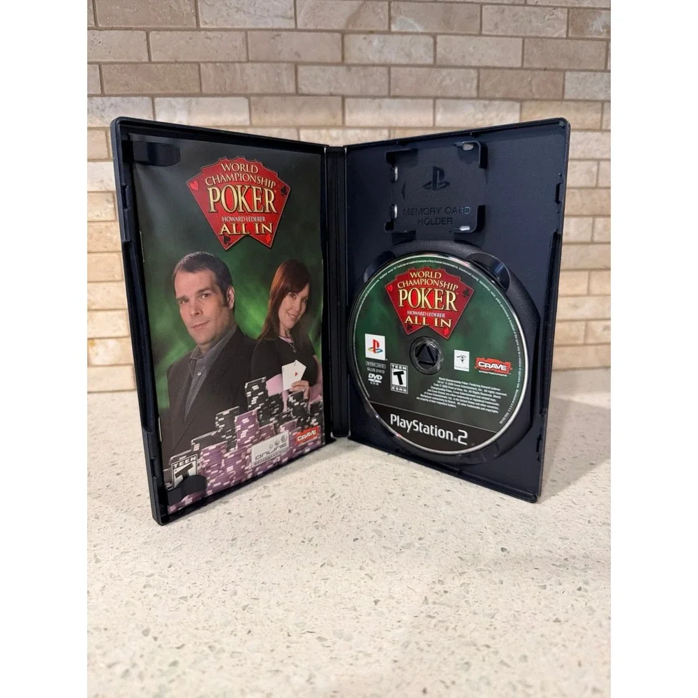 World Championship Poker PS2 Video‎ Game